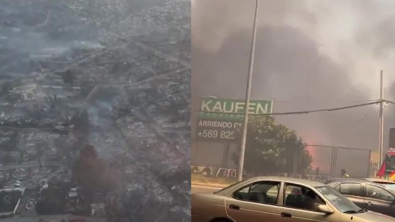 Incendios en Chile 